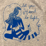 VisArts Sweatshirt - "Let your heart be light"