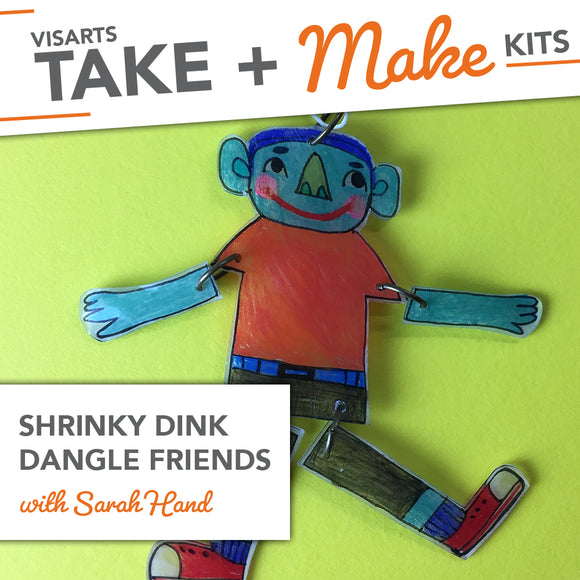 Take + Make: Shrinky Dink Dangle Friends